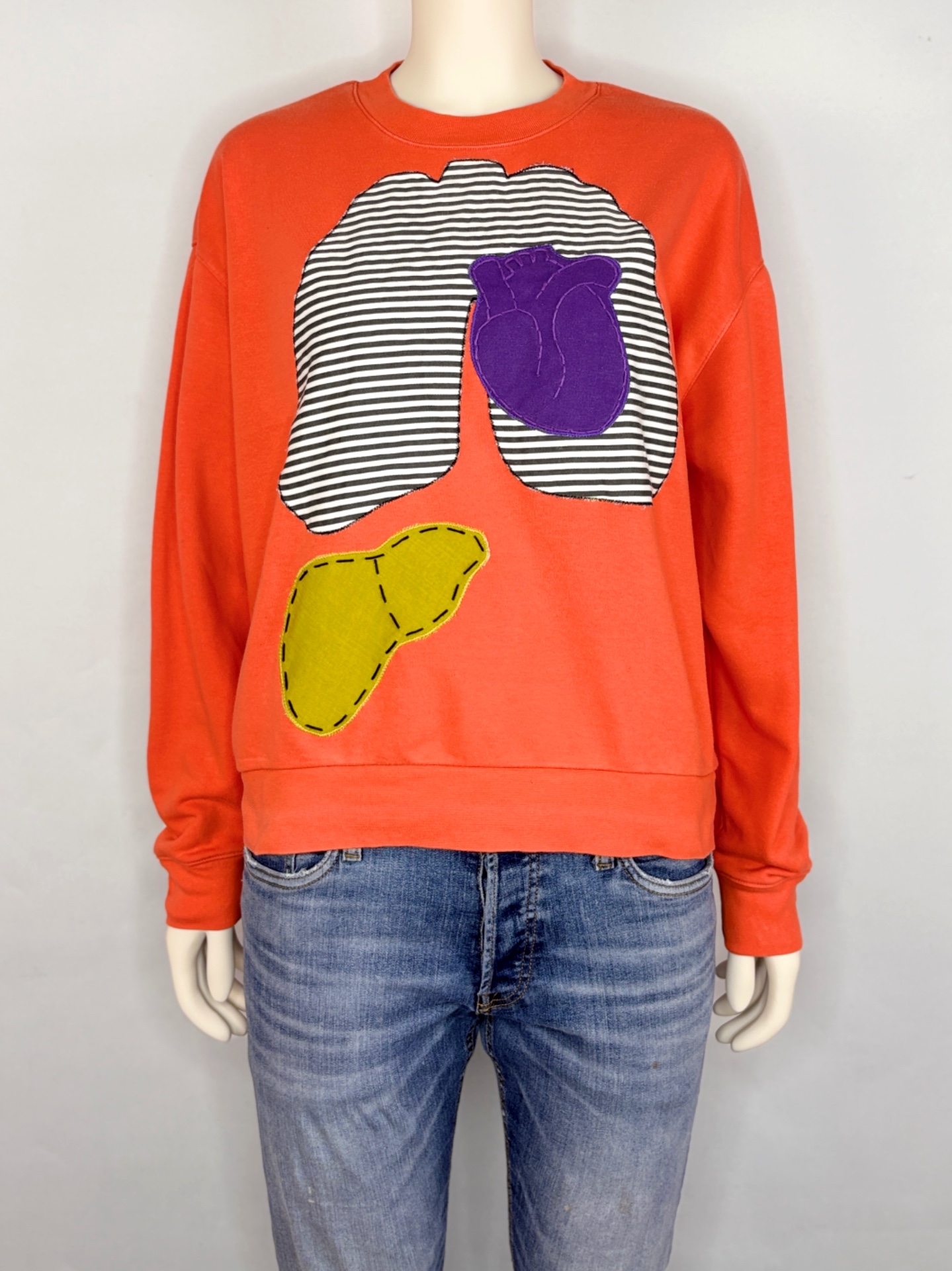 Remake tröja orange