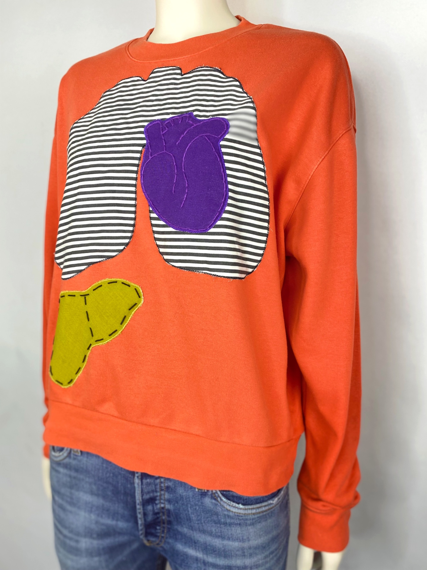 Remake tröja orange