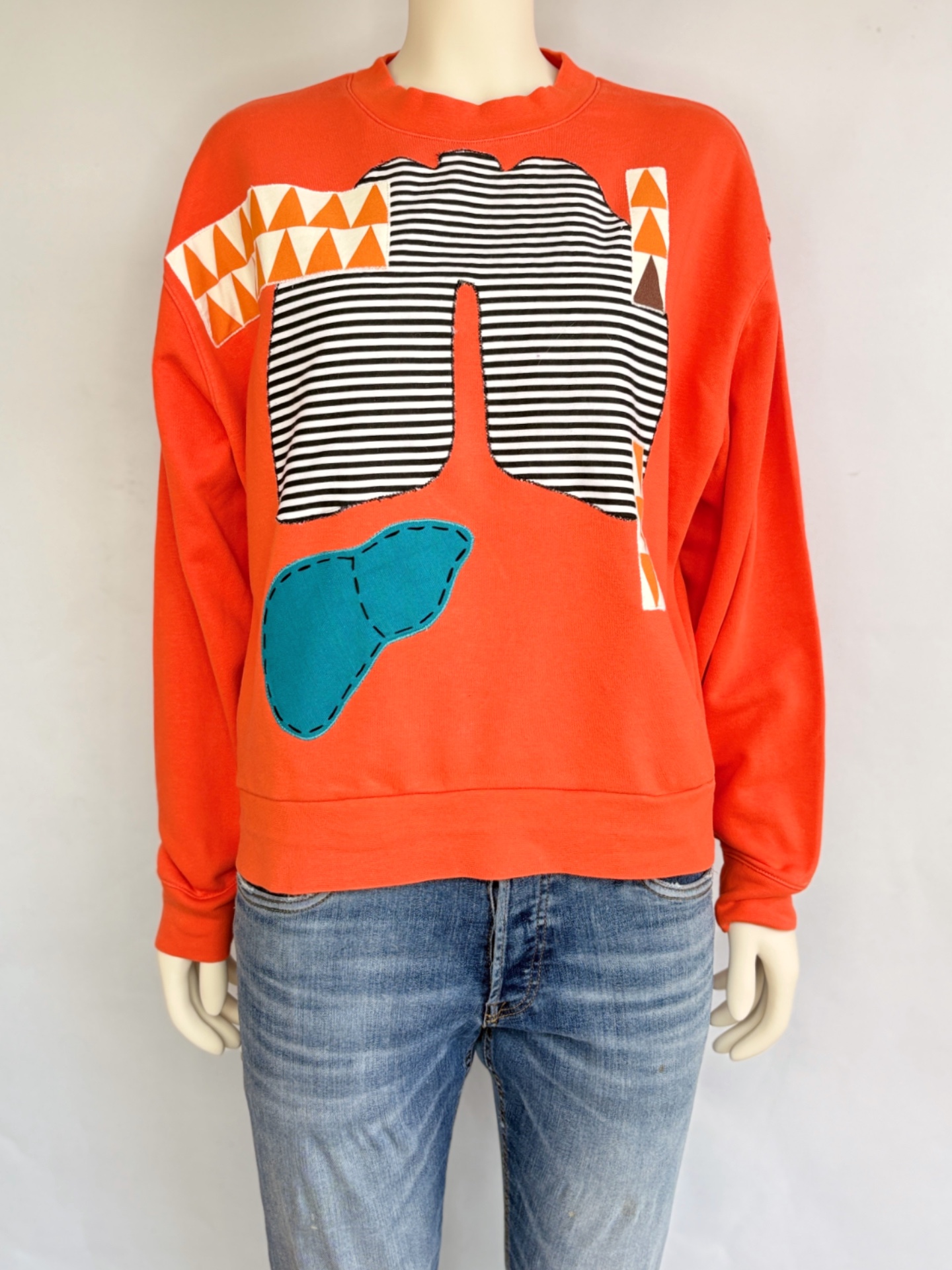 Remake tröja orange