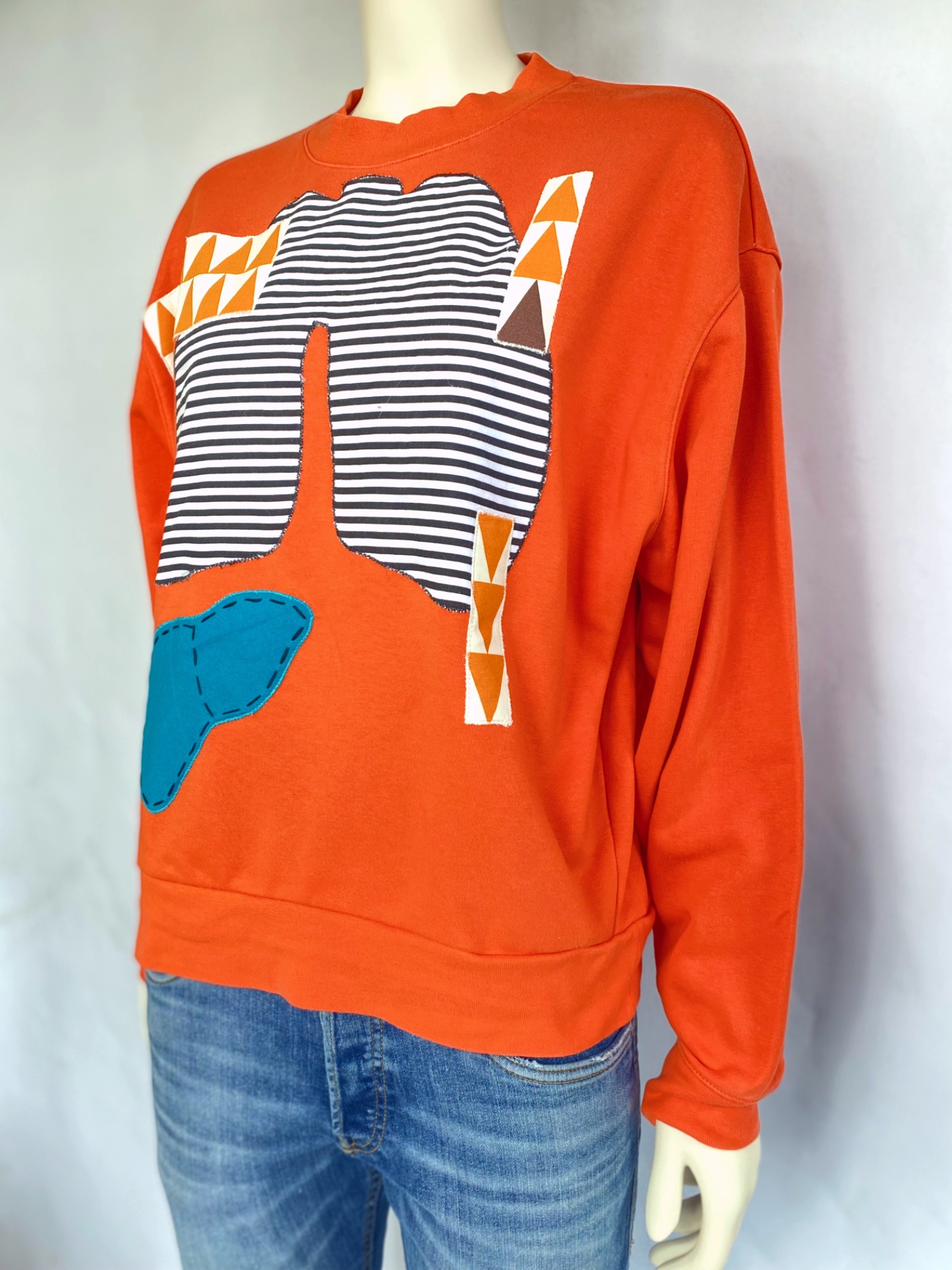 Remake tröja orange